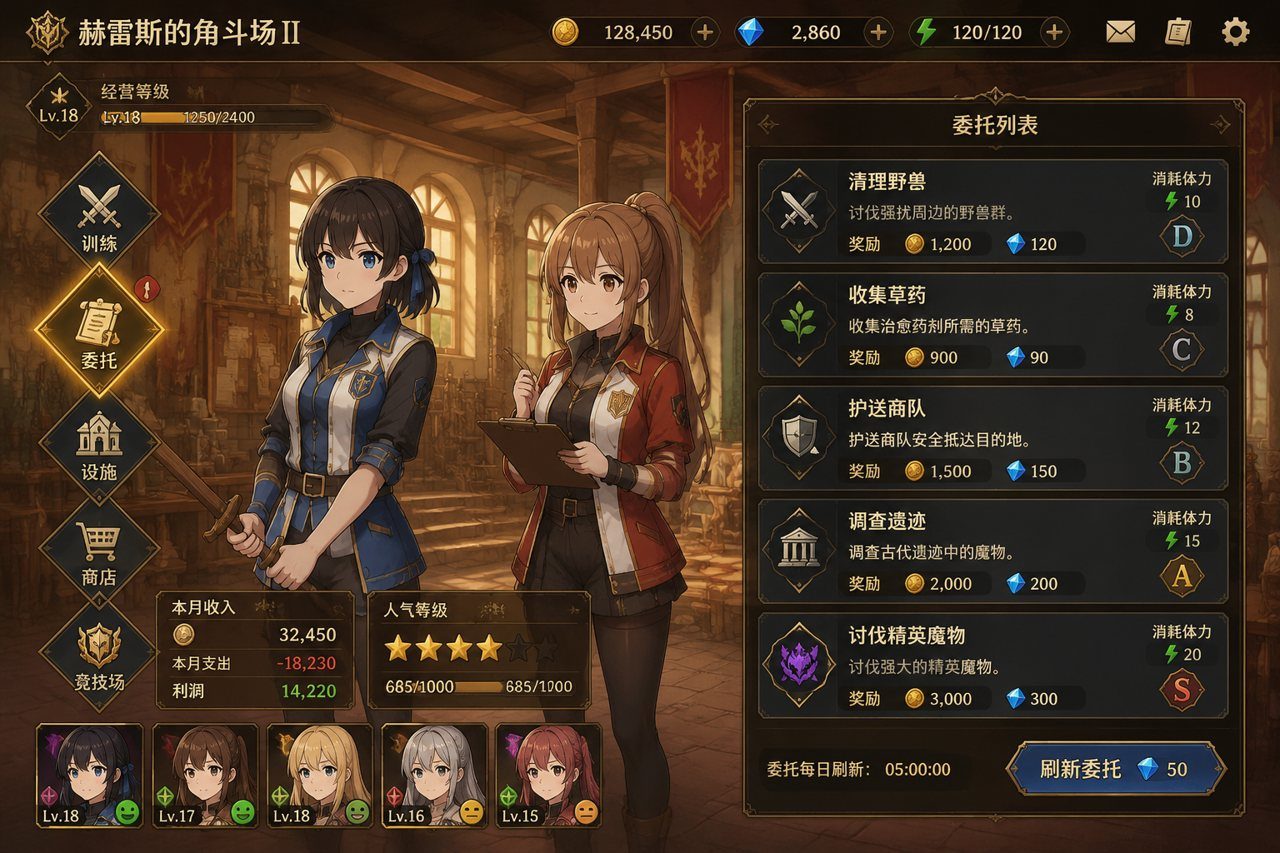 赫雷斯的角斗场Ⅱ 剧情互动 详情图 8